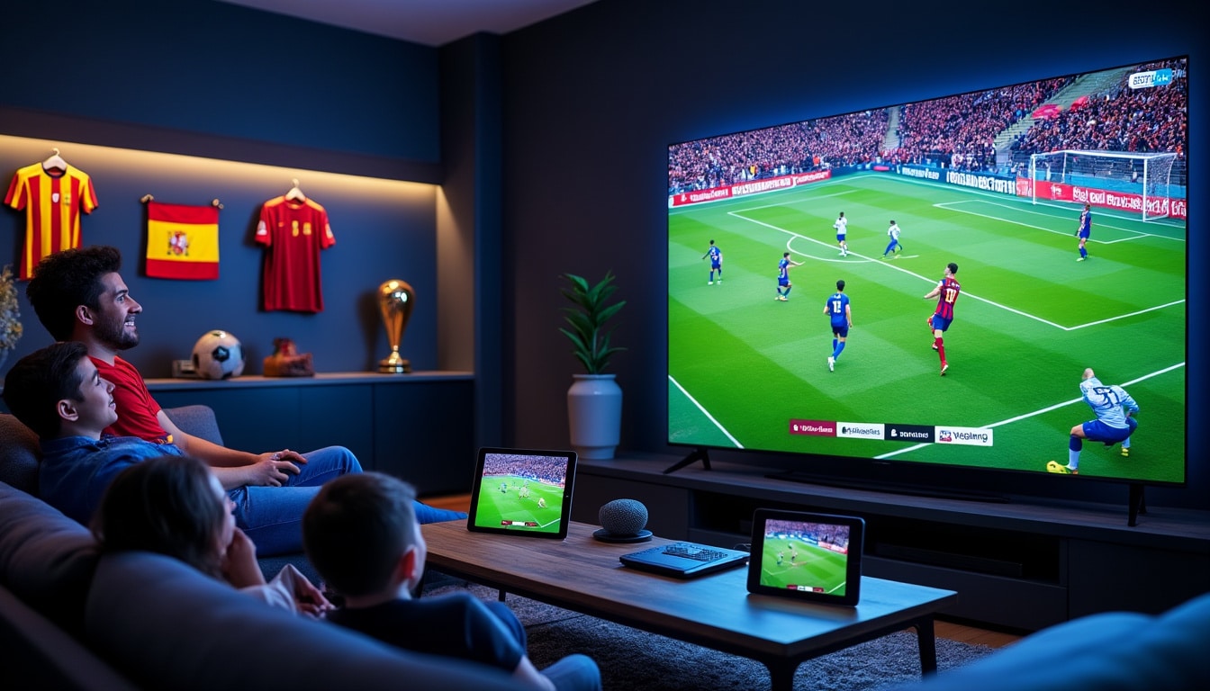 découvrez où regarder les matchs de la liga en france : chaînes tv, plateformes de streaming et toutes les solutions pour suivre le championnat espagnol en direct.