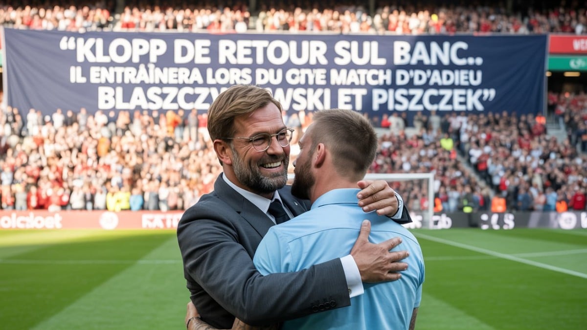 Klopp souriant sur terrain
