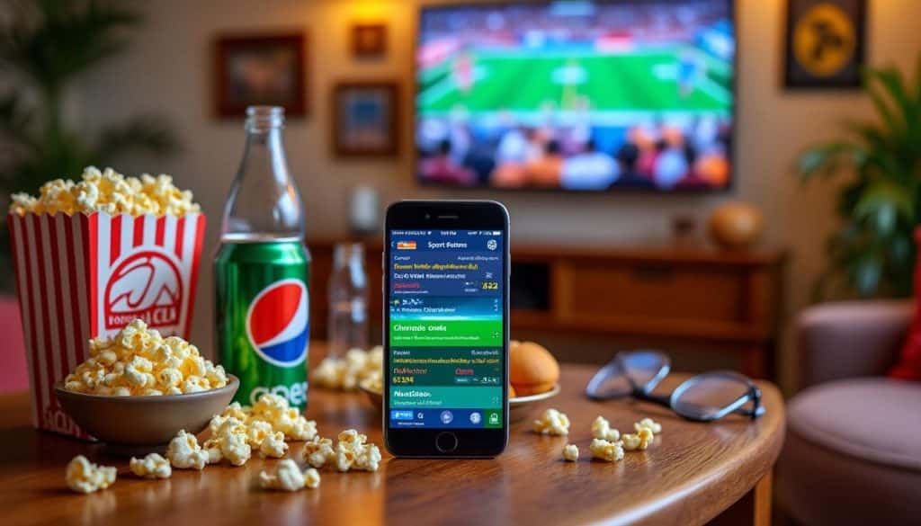 restez informé en temps réel avec les alertes mobiles : recevez instantanément les résultats de votre équipe favorite directement sur votre smartphone.