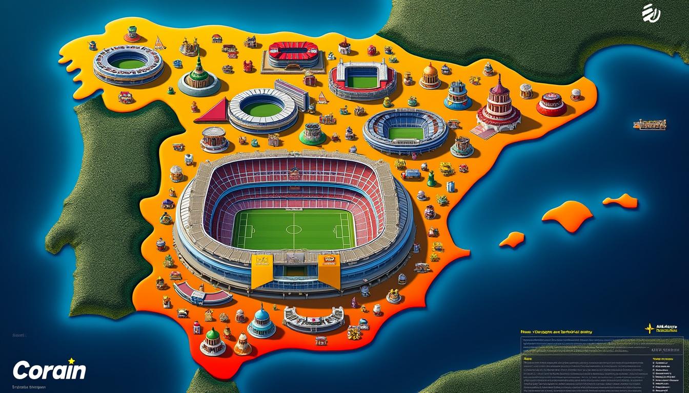 découvrez la cartographie des derbys les plus passionnés de la liga : rivalités historiques, ambiances survoltées et rencontres emblématiques du football espagnol.