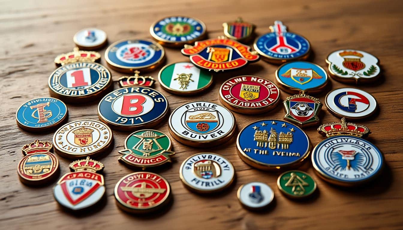 découvrez comment les écussons de clubs sportifs ont évolué au fil du temps, reflétant les nouvelles identités visuelles et les transformations d'une époque à l'autre.