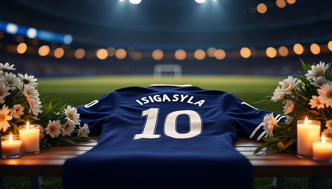 découvrez les émouvants hommages adressés à issiaga sylla dans le monde du football suite à la tragique perte de son épouse, mettant en lumière solidarité et courage.
