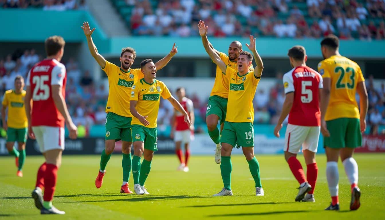 découvrez la performance remarquable de la réserve du fc nantes lors de leur match en national 3 contre châteauroux, un pas important pour l'équipe vers le succès.
