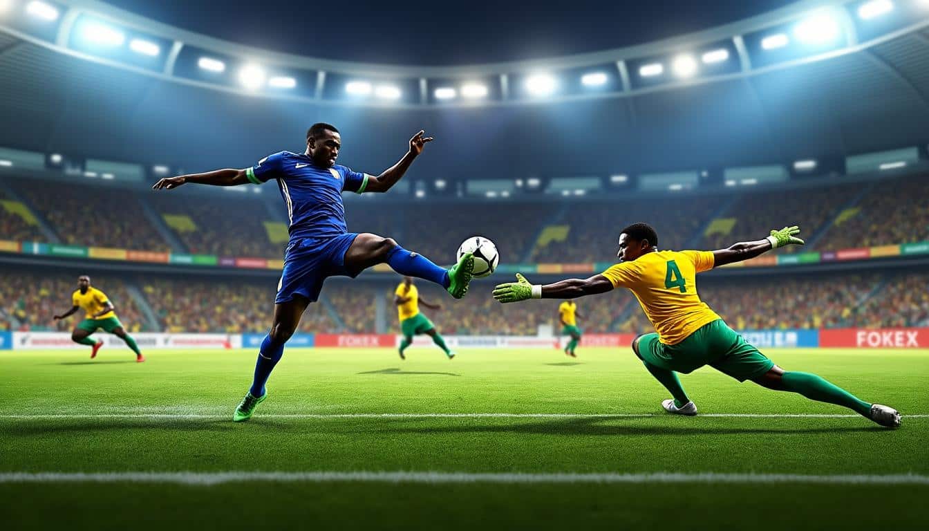 vivez en direct le match intense entre le bénin et le sénégal, avec des actions palpitantes et des émotions fortes à chaque instant.