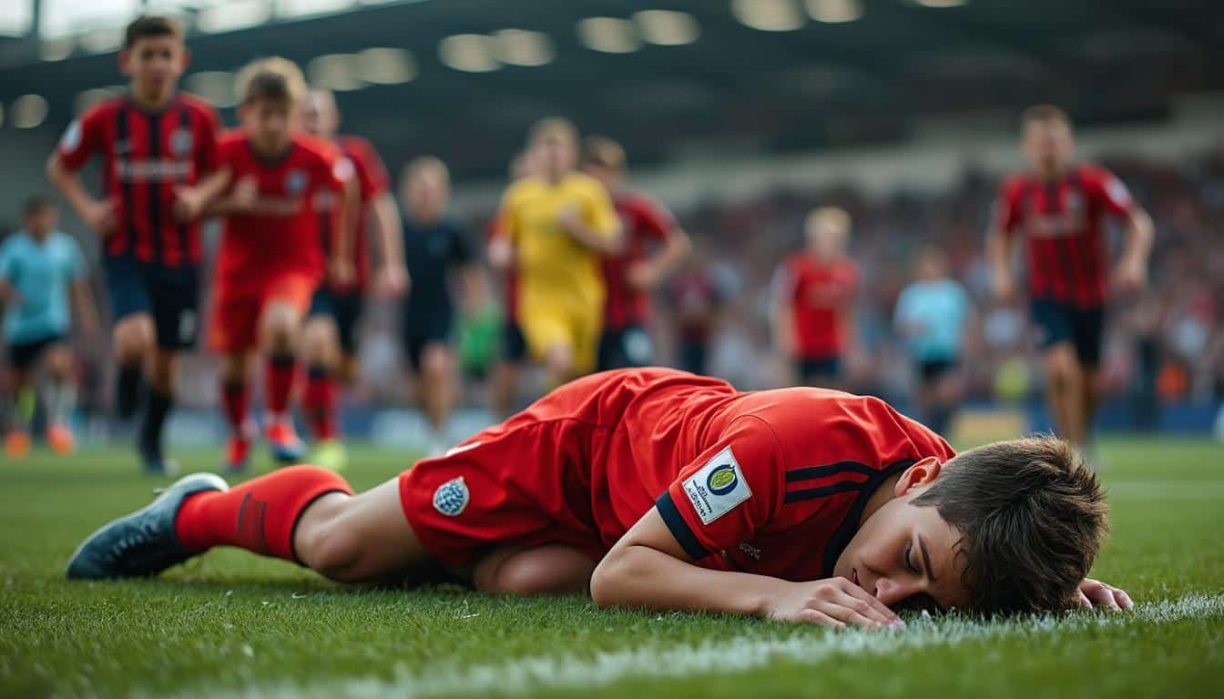 tragédie à villeneuve-lès-avignon : rafael, un jeune footballeur de 16 ans, décède subitement d'un malaise cardiaque lors d'un match, plongeant la communauté dans la douleur.