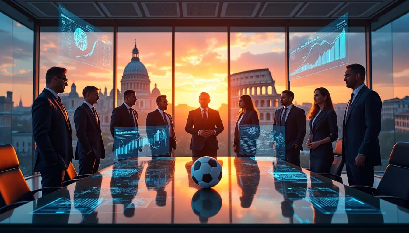 analyse de l'impact des fonds d'investissement américains sur la gestion, la stratégie et la performance des clubs de football de la serie a italienne.