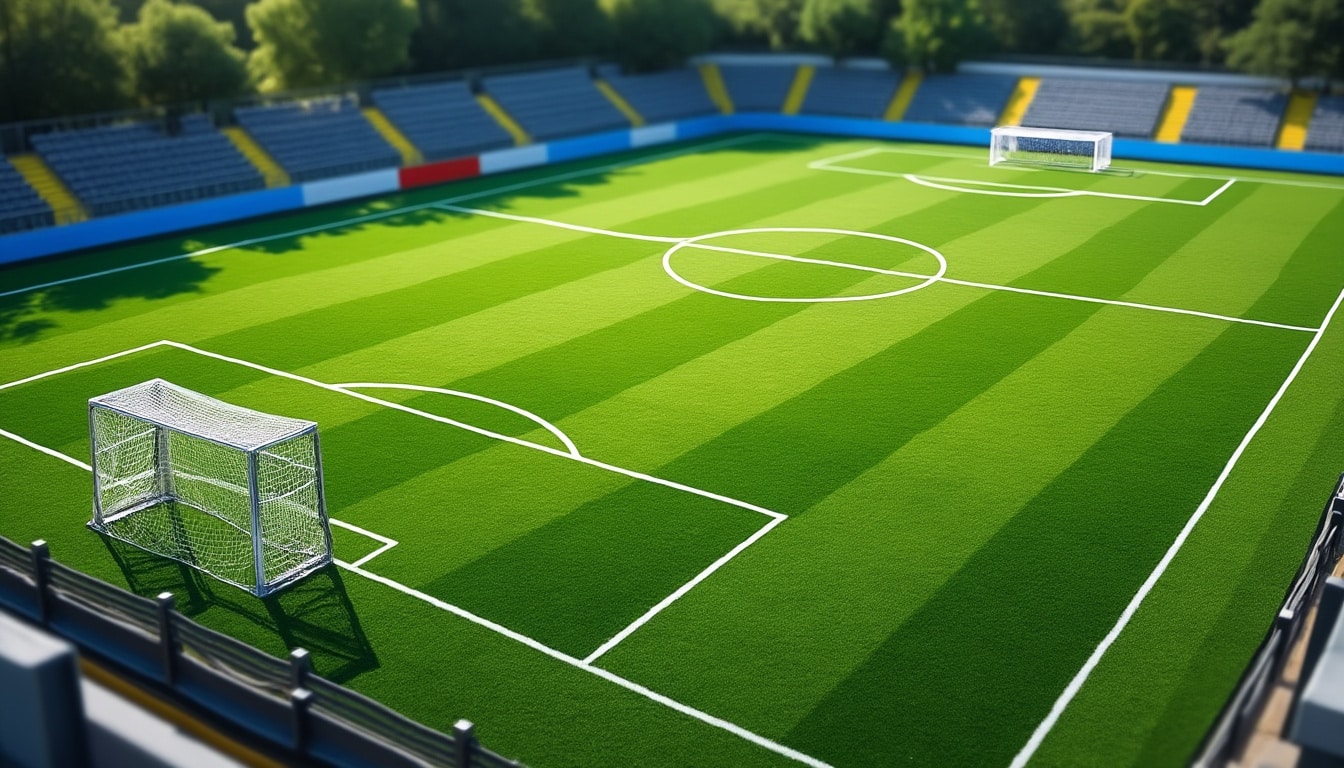 découvrez la superficie exacte d'un terrain de football en hectares et comprenez comment elle est calculée.