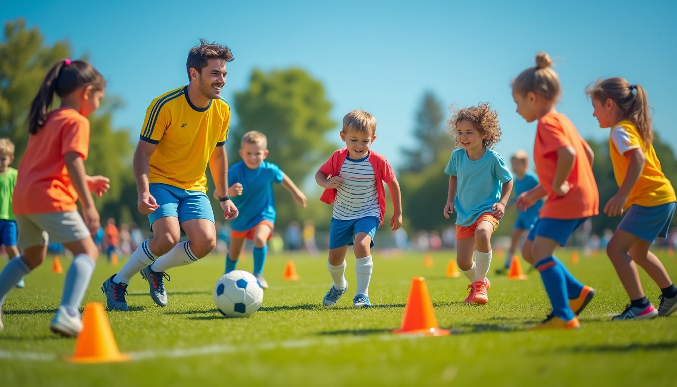 découvrez à quel âge commencer le football et suivez notre méthode expliquée pour bien initier les jeunes joueurs au sport.