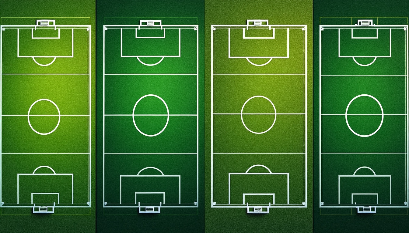 découvrez comment les mesures du terrain varient selon les différentes compétitions sportives et quelles sont les normes en vigueur.