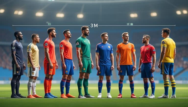 Taille des footballeurs : la réponse précise