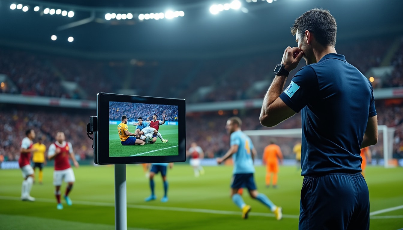 var : découvrez les situations qui font débat, les décisions arbitrales contestées et l’impact de l’assistance vidéo sur le football.